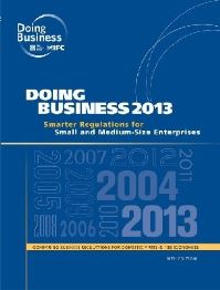 Book Cover for Doing Business 2013 by World Bank, International Finance Corporation