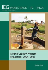 Book Cover for Liberia Country Program Evaluation 2004-2011 by World Bank