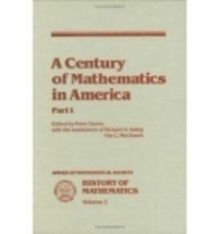 Book Cover for A Century of Mathematics in America by American Mathematical Society