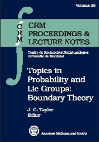 Book Cover for Topics in Probability and Lie Groups by J C Taylor