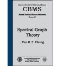 Book Cover for Spectral Graph Theory by Fan R K Chung, American Mathematical Society, Conference Board of the Mathematical Sciences, CBMS Conference on Recent Advances in Spectral Graph Theory