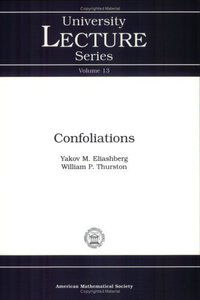 Book Cover for Confoliations by Y Eliashberg, William P Thurston