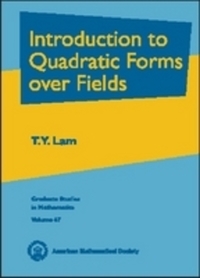 Book Cover for Introduction to Quadratic Forms Over Fields by T Y Lam