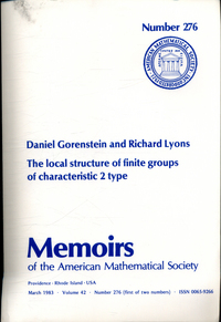 Book Cover for The Local Structure of Finite Groups of Characteristic 2 Type by Daniel Gorenstein, Richard Lyons