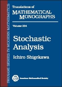 Book Cover for Stochastic Analysis by Ichiro Shigekawa