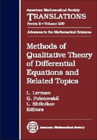 Book Cover for Methods of Qualitative Theory of Differential Equations and Related Topics by L M Lerman, G Polotovskii, L P Shilnikov