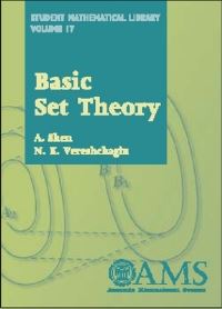Book Cover for Basic Set Theory by A Shen, Nikolai Konstantinovich Vereshchagin, American Mathematical Society