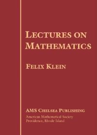 Book Cover for Lectures on Mathematics by Felix Klein