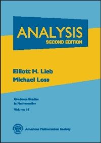 Book Cover for Analysis by Elliott H Lieb, Michael Loss