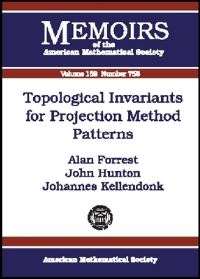 Book Cover for Topological Invariants for Projection Method Patterns by Alan Forrest, John Hutton, Johannes Kellendonk