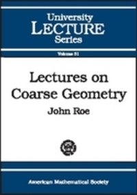 Book Cover for Lectures on Coarse Geometry by John Roe, American Mathematical Society