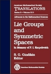 Book Cover for Lie Groups and Symmetric Spaces by F I Karpelevich, S G Gindikin