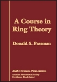 Book Cover for A Course in Ring Theory by Donald S Passman
