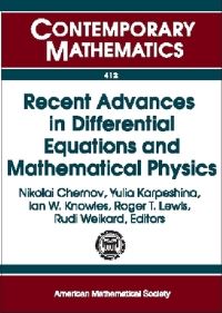 Book Cover for Recent Advances in Differential Equations and Mathematical Physics by International Conference on Differential Equations and Mathematical Physics, Nikolai Chernov