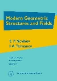 Book Cover for Modern Geometric Structures and Fields by S P Novikov, I A Taimanov