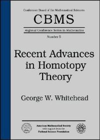 Book Cover for Recent Advances in Homotopy Theory by American Mathematical Society