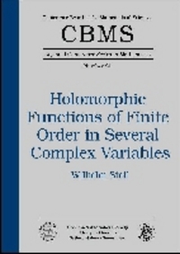 Book Cover for Holomorphic Functions of Finite Order in Several Complex Variables by 