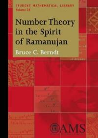 Book Cover for Number Theory in the Spirit of Ramanujan by Bruce C Berndt, American Mathematical Society