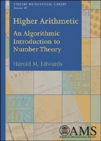 Book Cover for Higher Arithmetic by Harold M Edwards