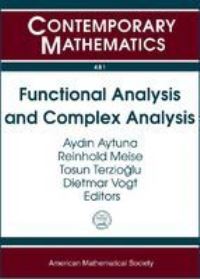 Book Cover for Functional Analysis and Complex Analysis by Functional Analysis and Complex Analysis Conference, A Aytuna, American Mathematical Society