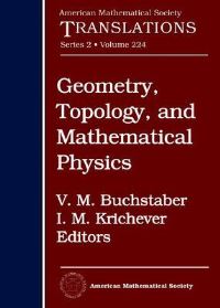 Book Cover for Geometry, Topology, and Mathematical Physics by SP Novikov Seminar, V M Buchstaber, I M Krichever