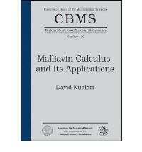 Book Cover for Malliavin Calculus and Its Applications by David Nualart, NSFCBMS Conference on Malliavin Calculus and its Applications
