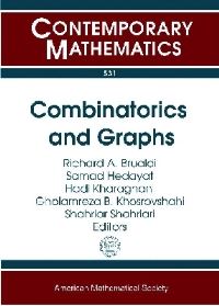 Book Cover for Combinatorics and Graphs by Anniversary Conference of IPM Combinatorics, Richard A Brualdi, American Mathematical Society