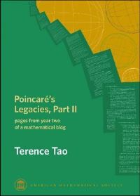 Book Cover for Poincare's Legacies, Part II by Terence Tao