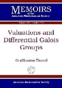Book Cover for Valuations and Differential Galois Groups by Guillaume Duval