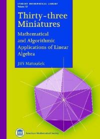 Book Cover for Thirty-Three Miniatures by Jirí Matousek