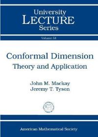 Book Cover for Conformal Dimension by John M Mackay, Jeremy T Tyson