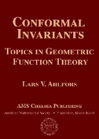 Book Cover for Conformal Invariants by Lars V Ahlfors