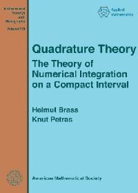 Book Cover for Quadrature Theory by Helmut Brass, Knut Petras