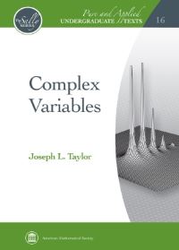 Book Cover for Complex Variables by Joseph L Taylor