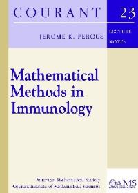 Book Cover for Mathematical Methods in Immunology by Jerome K Percus, Courant Institute of Mathematical Sciences, American Mathematical Society