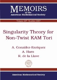 Book Cover for Singularity Theory for Non-Twist KAM Tori by A GonzálezEnríquez, A Haro, Rafael De la Llave