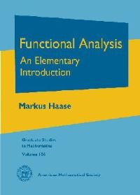 Book Cover for Functional Analysis by Markus Haase, American Mathematical Society