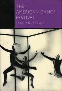 Book Cover for The American Dance Festival by Jack Anderson