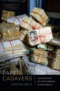 Book Cover for Paper Cadavers by Kirsten Weld