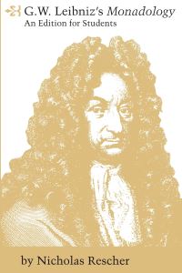 Book Cover for G. W. Leibniz's Monadology by Nicholas Rescher