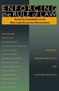Book Cover for Enforcing the Rule of Law by Enrique Peruzzotti, Catalina Smulovitz