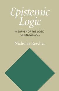 Book Cover for Epistemic Logic by Nicholas Rescher