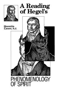 Book Cover for A Reading of Hegel's 