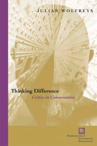 Book Cover for Thinking Difference by Julian Wolfreys