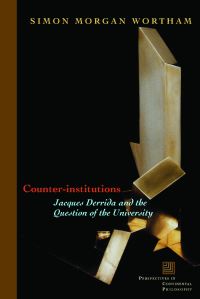 Book Cover for Counter-Institutions by Simon Wortham, Christophe Fynsk