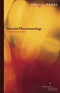 Book Cover for Material Phenomenology by Michel Henry