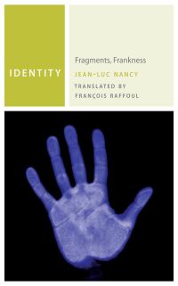Book Cover for Identity by JeanLuc Nancy