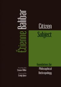 Book Cover for Citizen Subject by Étienne Balibar