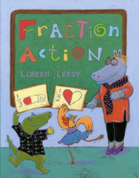 Book Cover for Fraction Action by Loreen Leedy