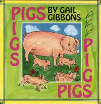 Book Cover for Pigs by Gail Gibbons